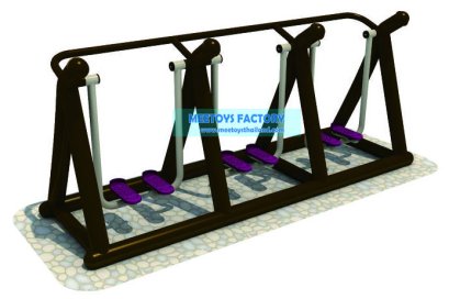 อุปกรณ์ก้าวเดินอากาศ แบบเล่นพร้อมกัน 3 คน